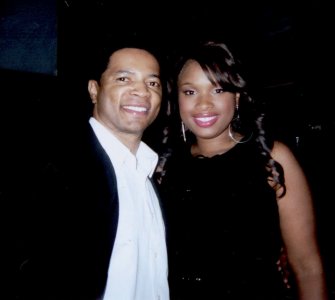 Joe James and Jennifer Hudson
