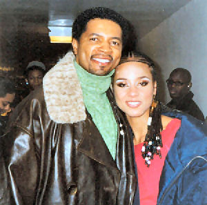 Joe James and Alicia Keys