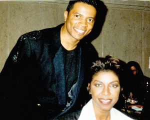 Joe James and Natalie Cole